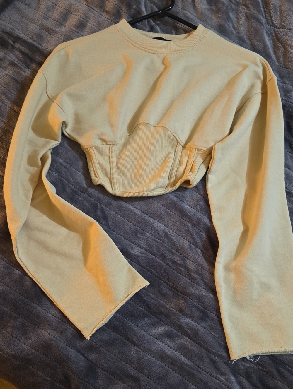 PrettyLittleThing Coset-waist Sweatshirt